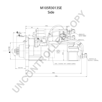 Prestolite Electric Starter M105R3013SE