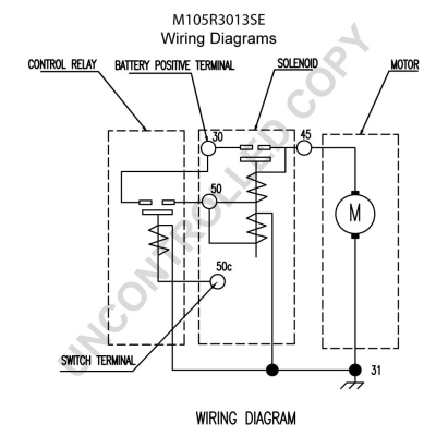 Prestolite Electric Starter M105R3013SE