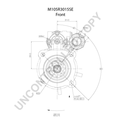 Prestolite Electric Starter M105R3015SE