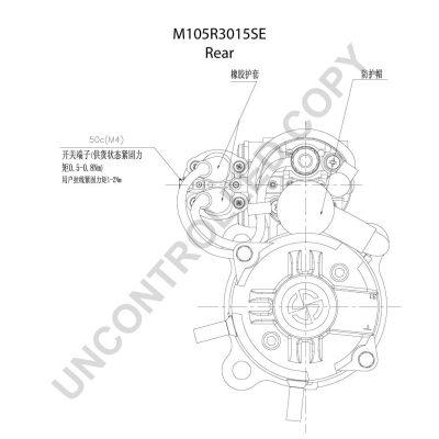 Prestolite Electric Starter M105R3015SE