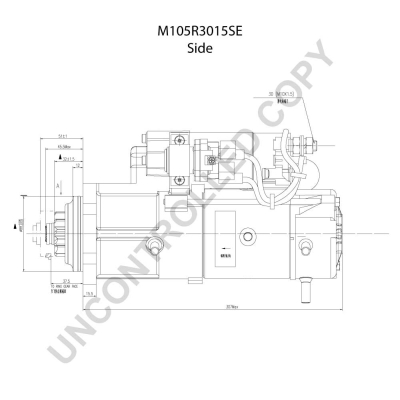 Prestolite Electric Starter M105R3015SE