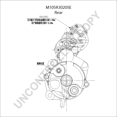 Prestolite Electric Starter M105R3020SE