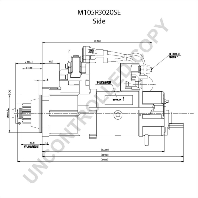 Prestolite Electric Starter M105R3020SE