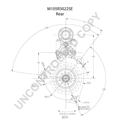 Prestolite Electric Starter M105R3022SE