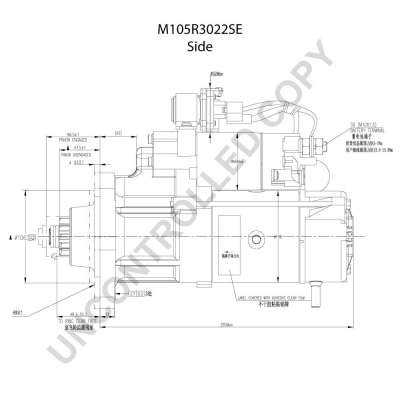 Prestolite Electric Starter M105R3022SE