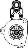 Prestolite Electric Starter M105R3022SE