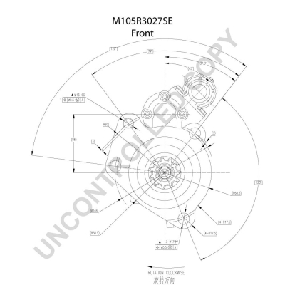 Prestolite Electric Starter M105R3027SE