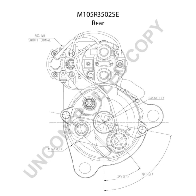 Prestolite Electric Starter M105R3502SE