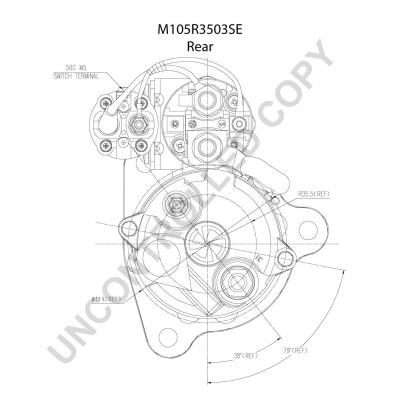 Prestolite Electric Starter M105R3503SE