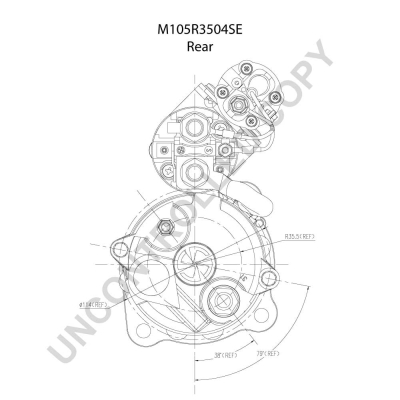 Prestolite Electric Starter M105R3504SE