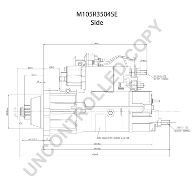 Prestolite Electric Starter M105R3504SE