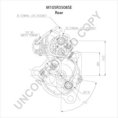 Prestolite Electric Starter M105R3508SE