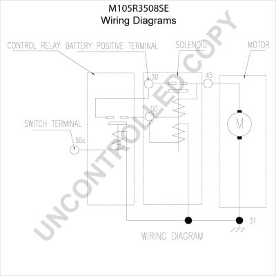 Prestolite Electric Starter M105R3508SE