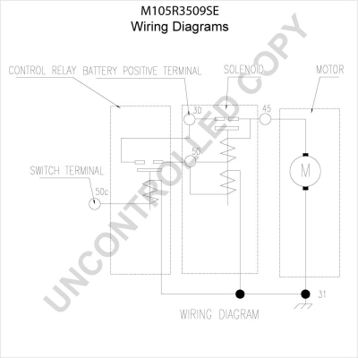 Prestolite Electric Starter M105R3509SE