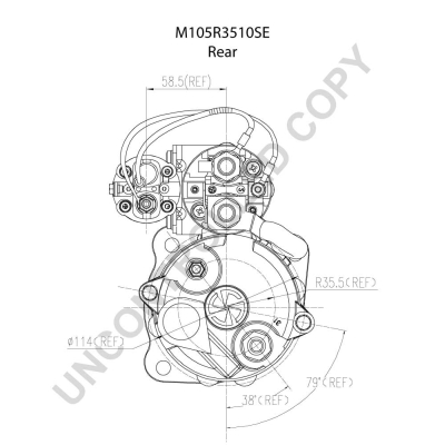 Prestolite Electric Starter M105R3510SE