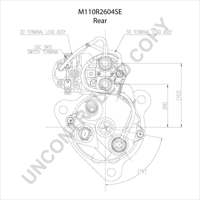 Prestolite Electric Starter M110R2604SE