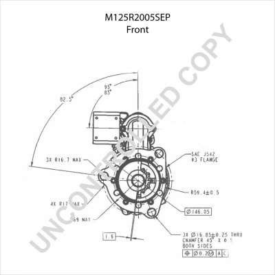 Prestolite Electric Starter M125R2005SEP