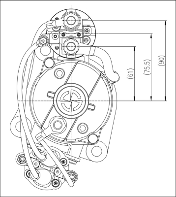 Prestolite Electric Starter M90R3538SE