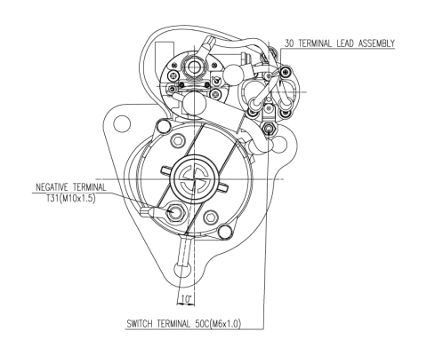 Prestolite Electric Starter M90R3547SE