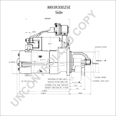 Prestolite Electric Starter M93R3002SE