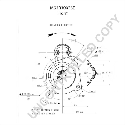 Prestolite Electric Starter M93R3003SE
