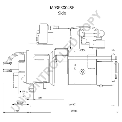 Prestolite Electric Starter M93R3004SE