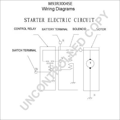 Prestolite Electric Starter M93R3004SE