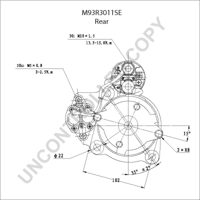 Prestolite Electric Starter M93R3011SE