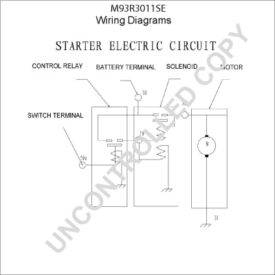Prestolite Electric Starter M93R3011SE