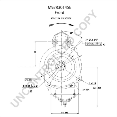 Prestolite Electric Starter M93R3014SE