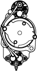 Prestolite Electric Starter M93R3014SE