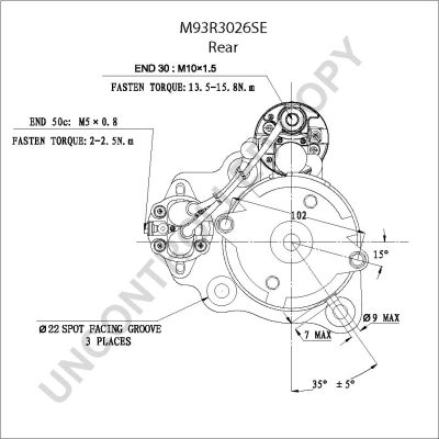 Prestolite Electric Starter M93R3026SE