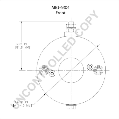 Prestolite Electric Starter MBJ-6304