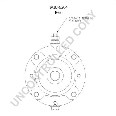 Prestolite Electric Starter MBJ-6304