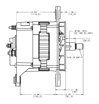 Prestolite Electric Alternator/Dynamo MDA3946