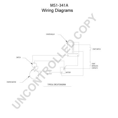 Prestolite Electric Starter MS1-341A