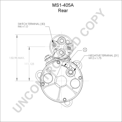 Prestolite Electric Starter MS1-405A