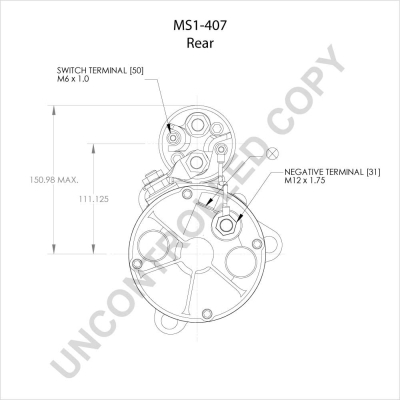 Prestolite Electric Starter MS1-407A