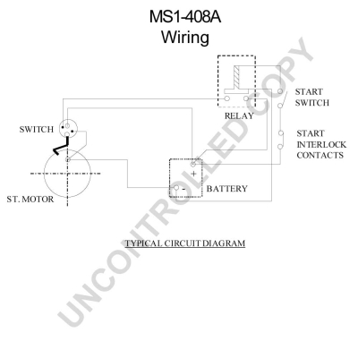 Prestolite Electric Starter MS1-408A