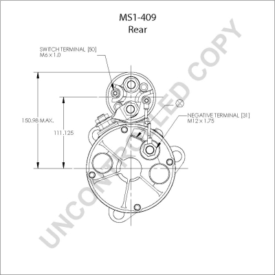 Prestolite Electric Starter MS1-409A