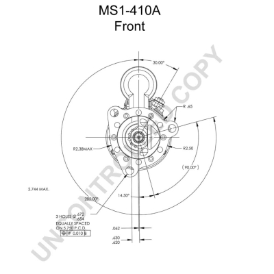 Prestolite Electric Starter MS1-410A
