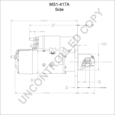 Prestolite Electric Starter MS1-417A