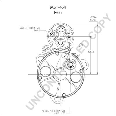 Prestolite Electric Starter MS1-464