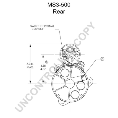 Prestolite Electric Starter MS3-500