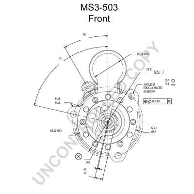 Prestolite Electric Starter MS3-503