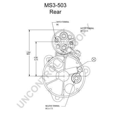 Prestolite Electric Starter MS3-503
