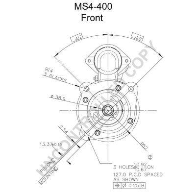 Prestolite Electric Starter MS4-400