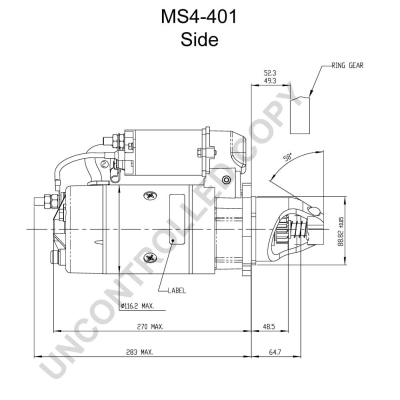Prestolite Electric Starter MS4-401