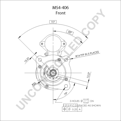 Prestolite Electric Starter MS4-406
