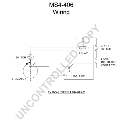 Prestolite Electric Starter MS4-406
